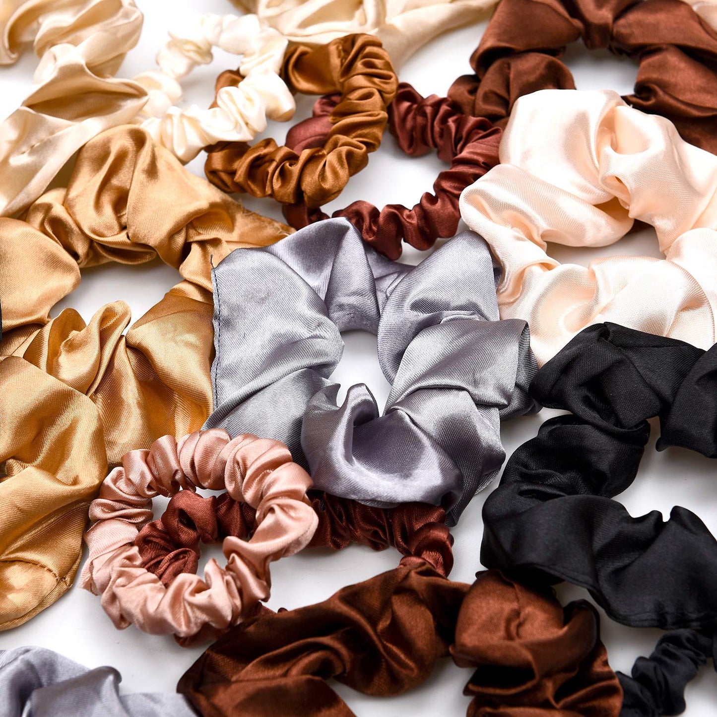 24 Pieces Scrunchies for Women Girls
