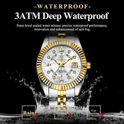 Luxury Watch Waterproof 