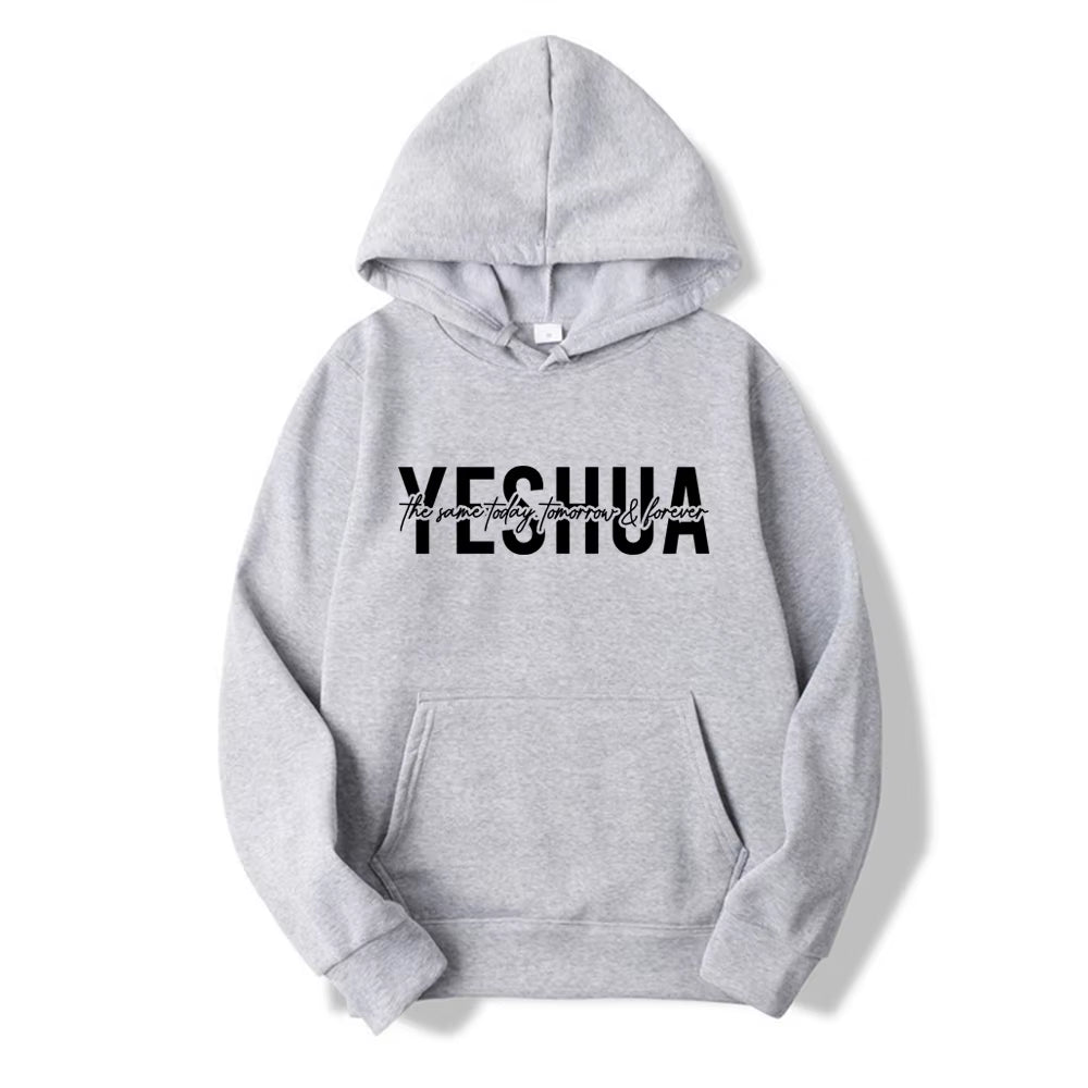 Yeshua Hoodie Sweatshirt Bible Verse Pullover 