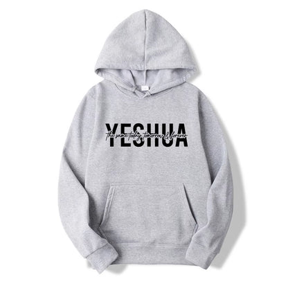 Yeshua Hoodie Sweatshirt Bible Verse Pullover 