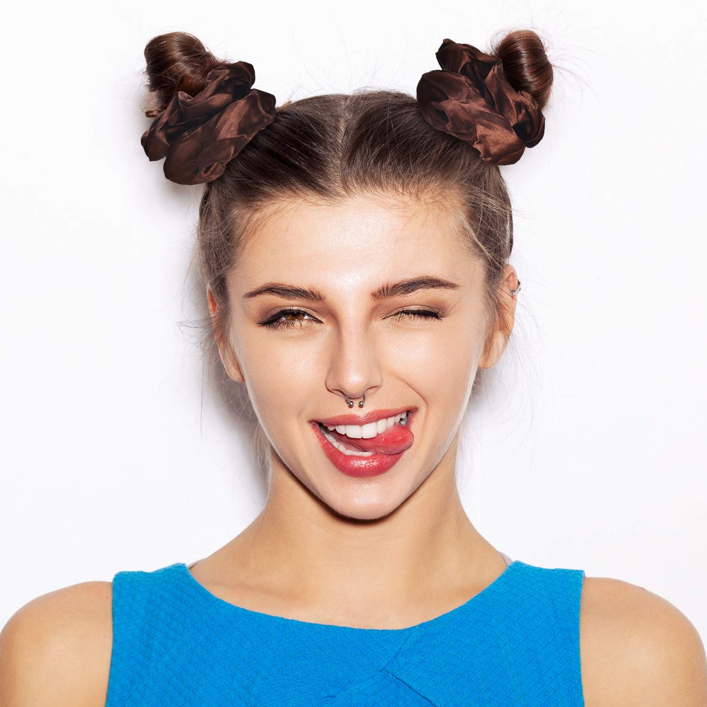 24 Pieces Scrunchies for Women Girls