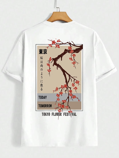 Today Tomorrow Tokyo Flower Festival T Shirt 
