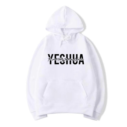 Yeshua Hoodie Sweatshirt Bible Verse Pullover 