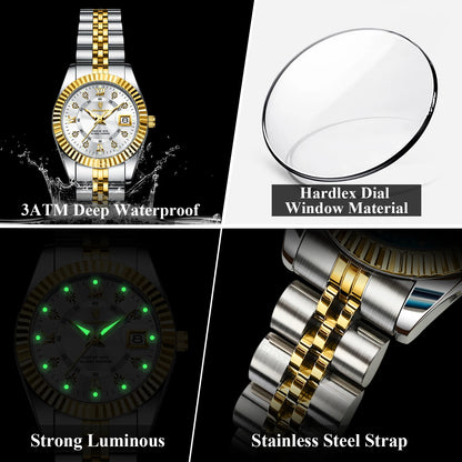 Luxury Watch Waterproof 
